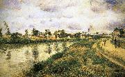 Pang map of the sur-oise, Camille Pissarro